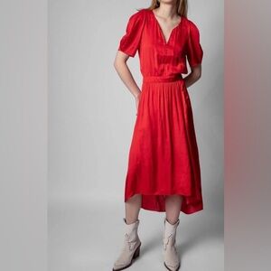 knee length dresses for ladies WW30757] Zadig & Voltaire